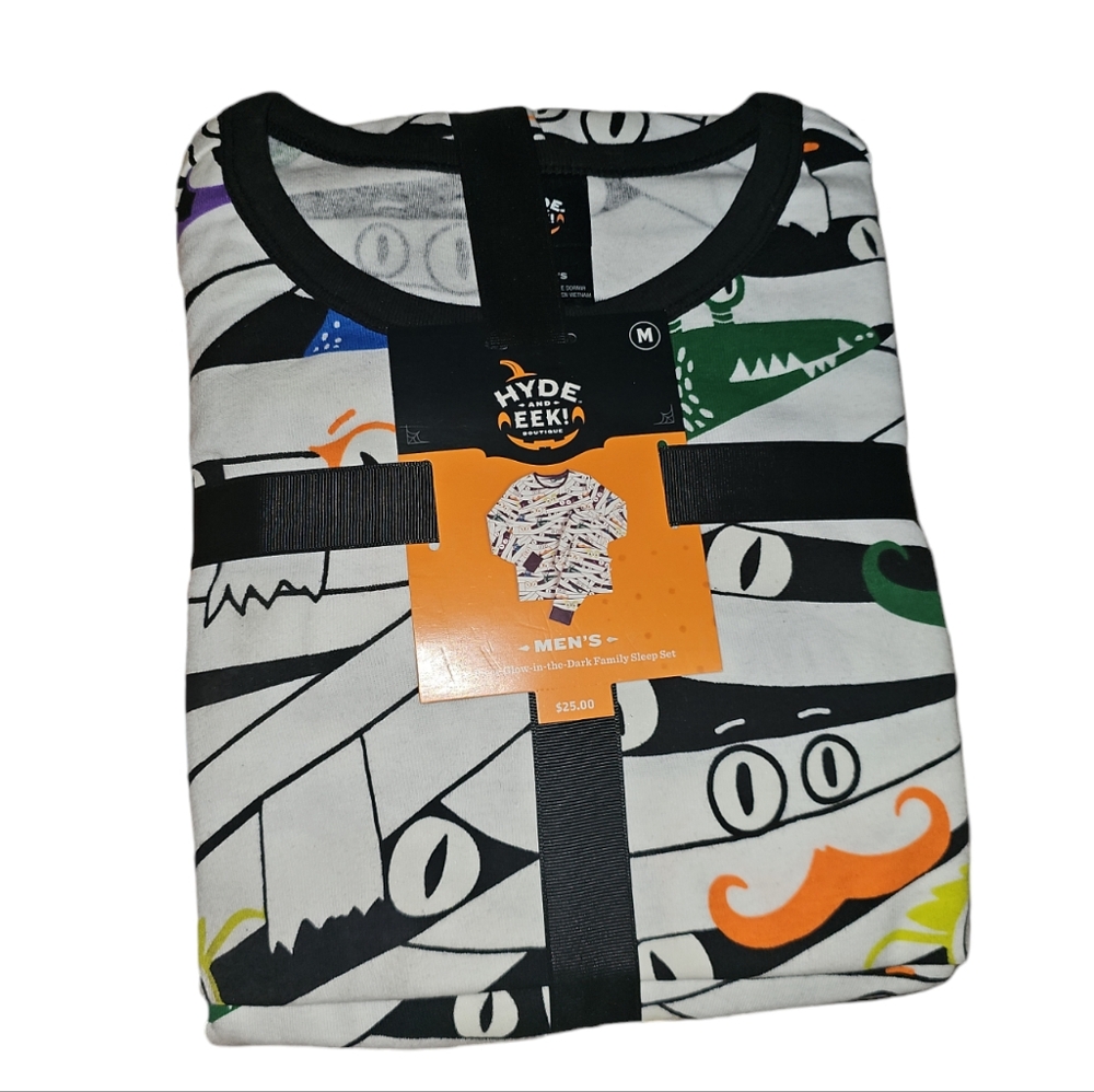 Men's Halloween Pajamas Size Medium